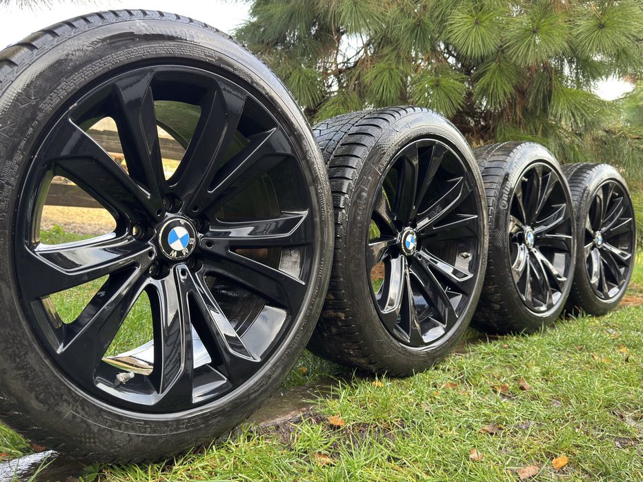 BMW X6 F16 felgi oryginalne Bmw 20’’ opony zimowe Continental