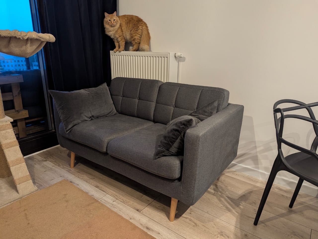 Sofa, kanapa w stylu skandynawskim