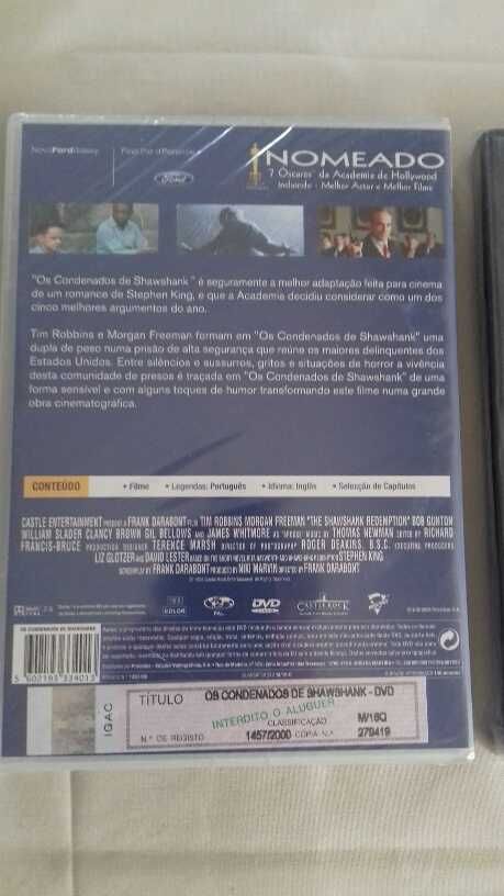 3 DVD novos- Mad Man, Sin City, Os Condenados de...