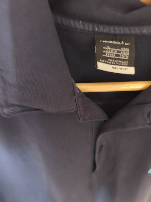 Granatowe polo Nike Golf fit dry rozm XL