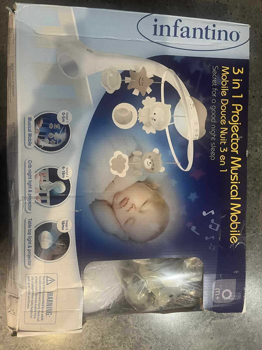 INFANTINO Projektor Muzyczna Karuzela 3w1