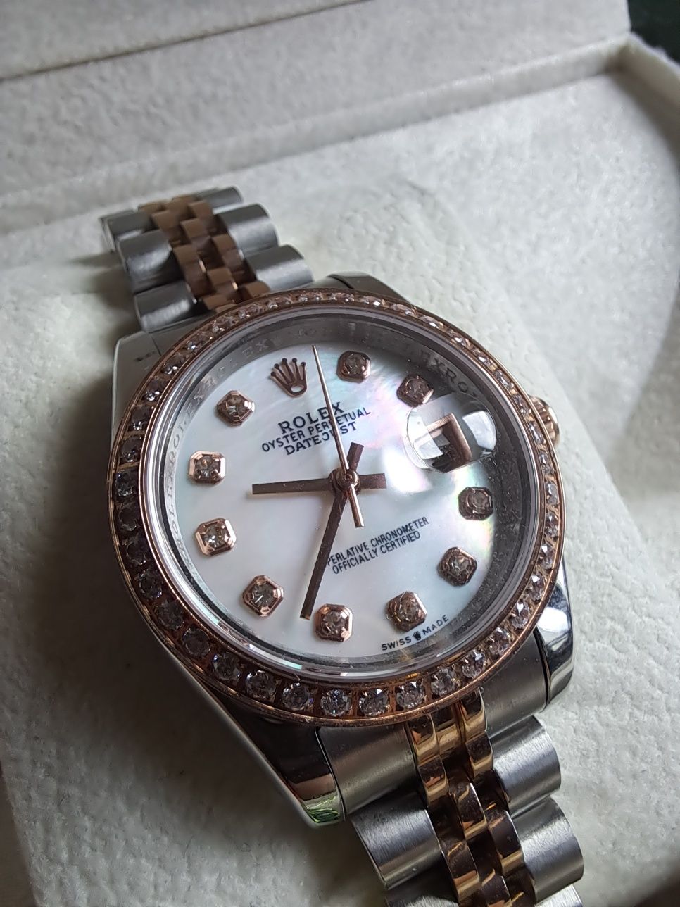 Zegarek Rolex Date Just damski! DZIEŃ KOBIET