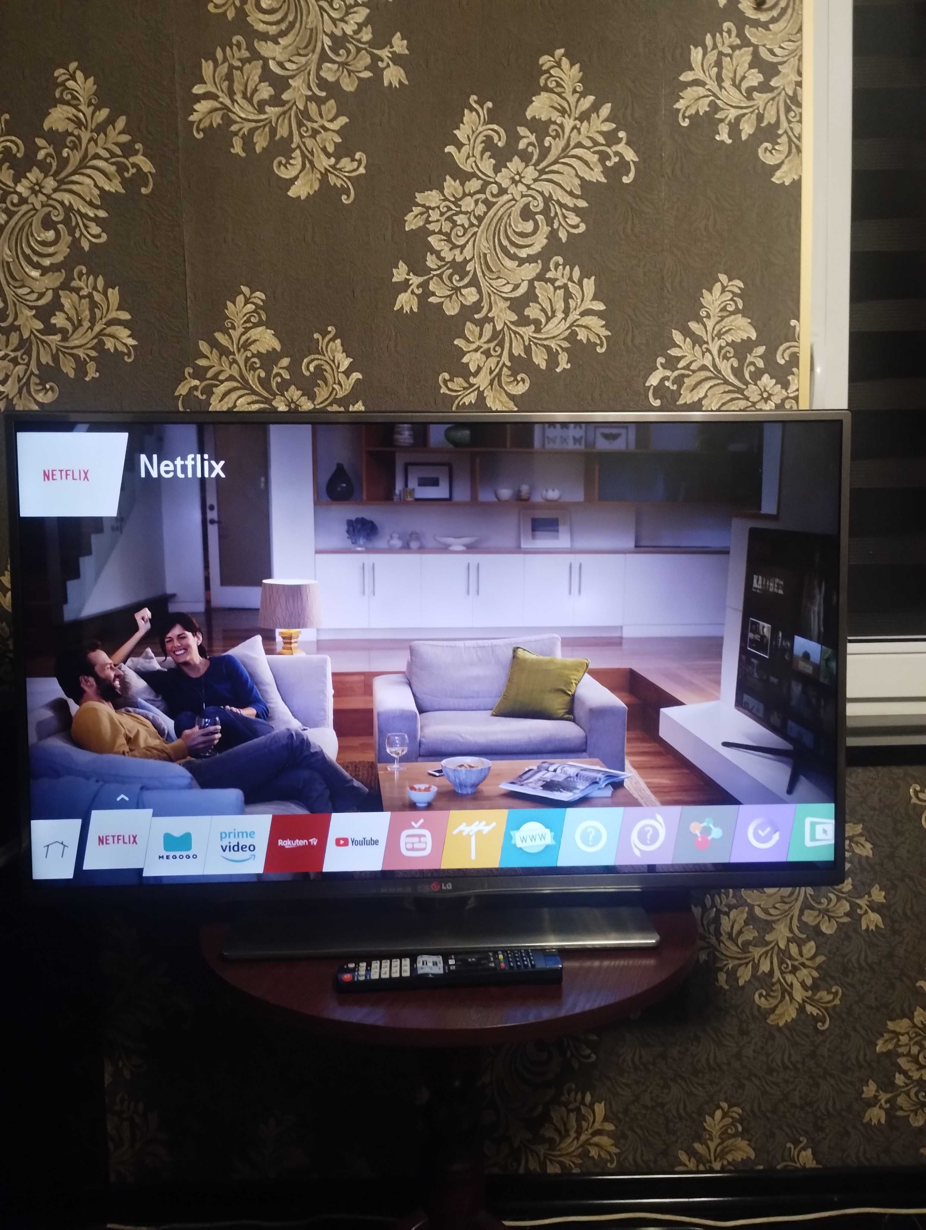Telewizor LG 42" LED TV SMART 3D DVB-T2 HEVC 3xHdmi 3xUsb STAN BDB  !