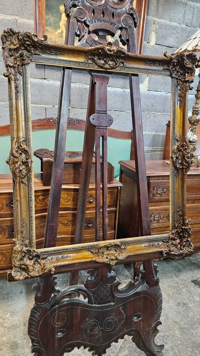 Stara Ładna rama Duża na dowolny cel ,,Robi wrażenie ,,