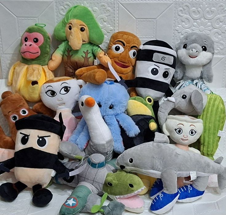 М'які іграшки меми Brainrot Тралалело Тралала, Бонека Амбалубу та інші