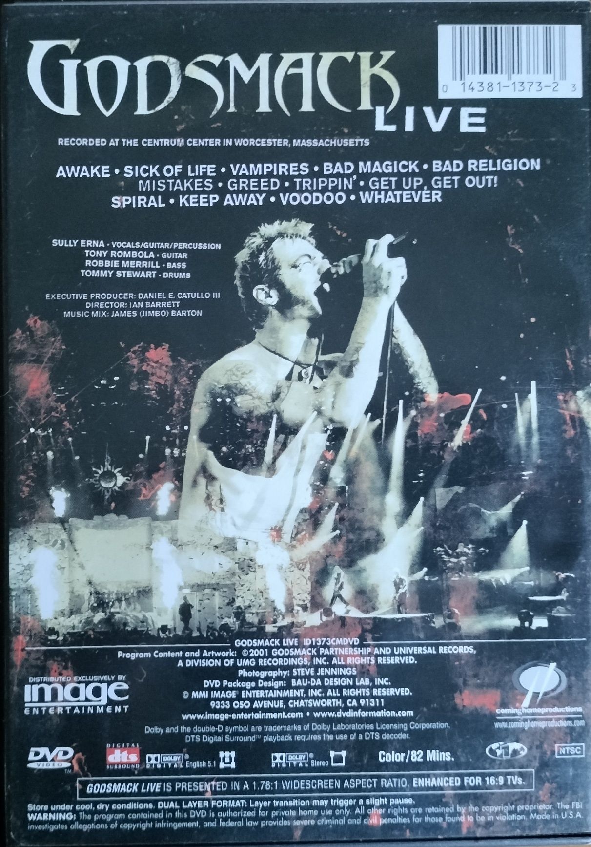 Godsmack Live DVD