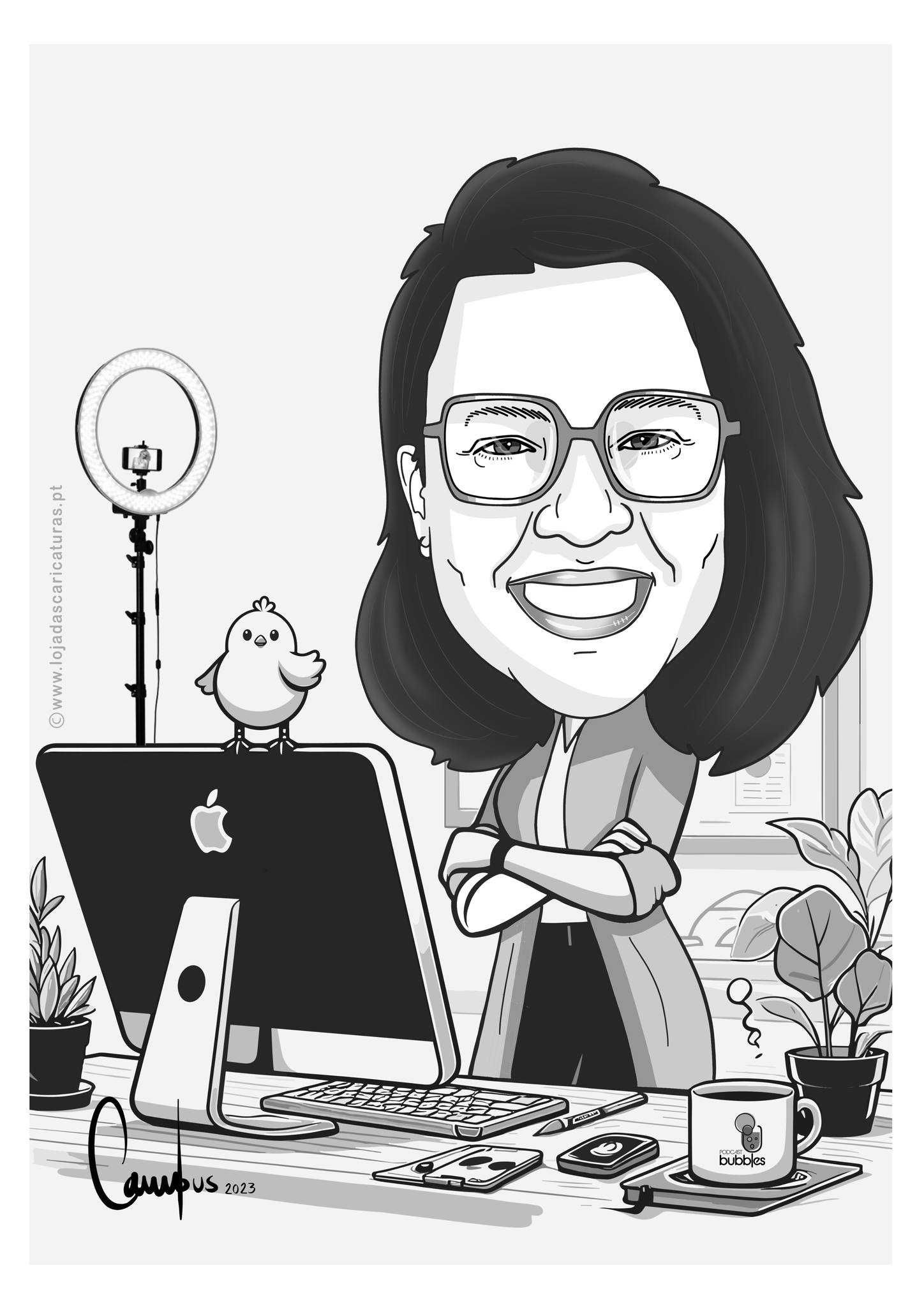 Caricaturas Digitais
