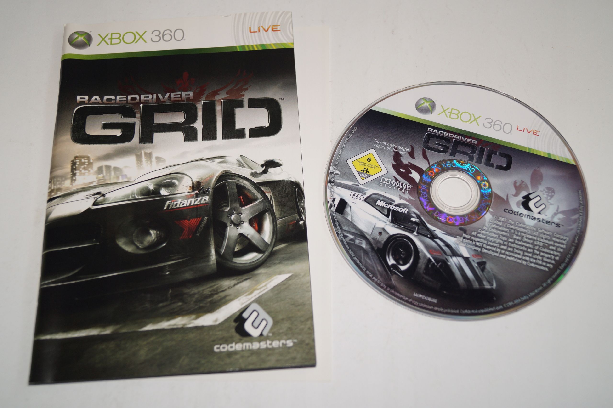 Race Driver: Grid Microsoft Xbox 360