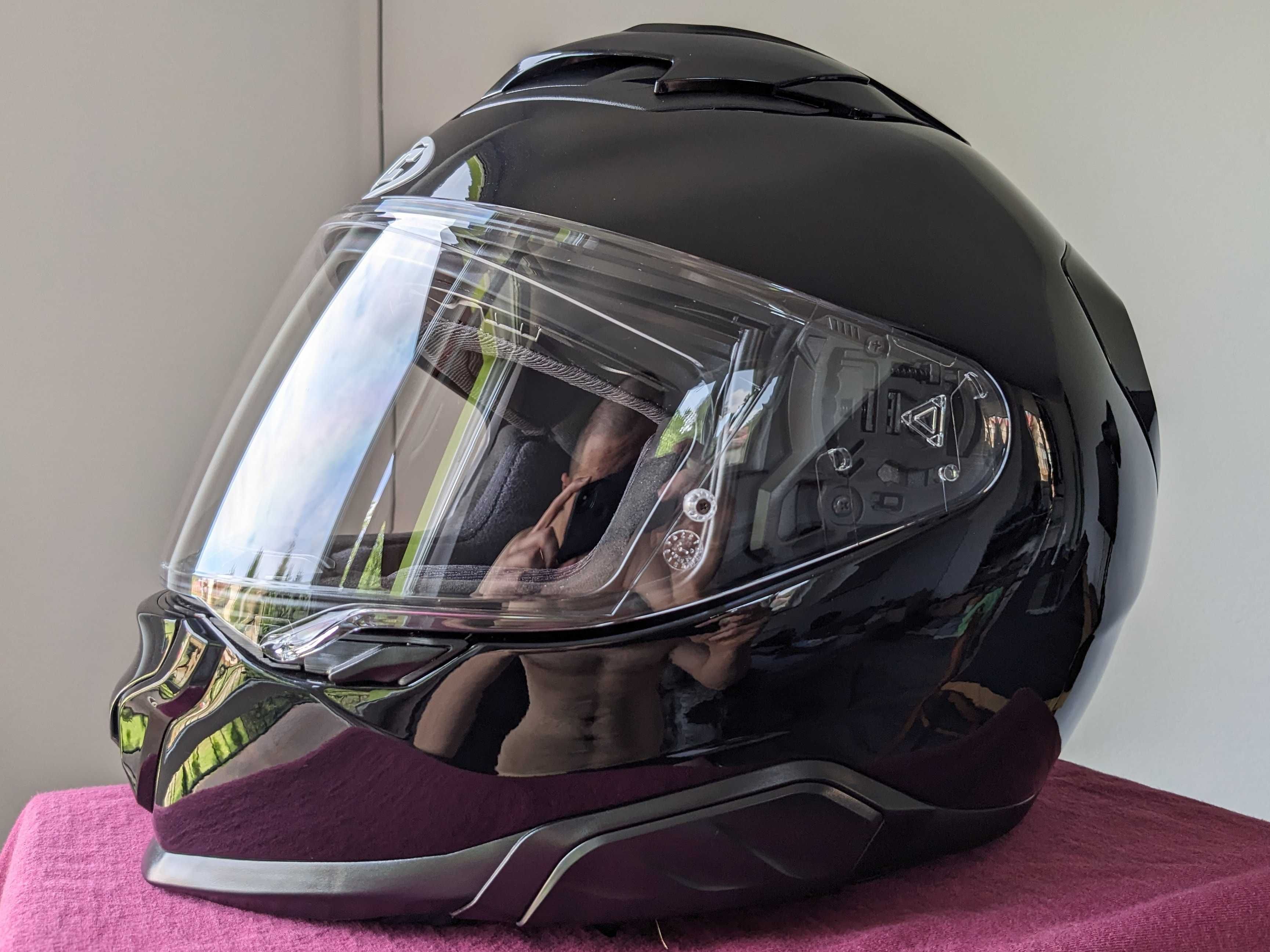 NOWY Z GWARANCJĄ kask motocyklowy HJC F71 METAL BLACK rozmiar L