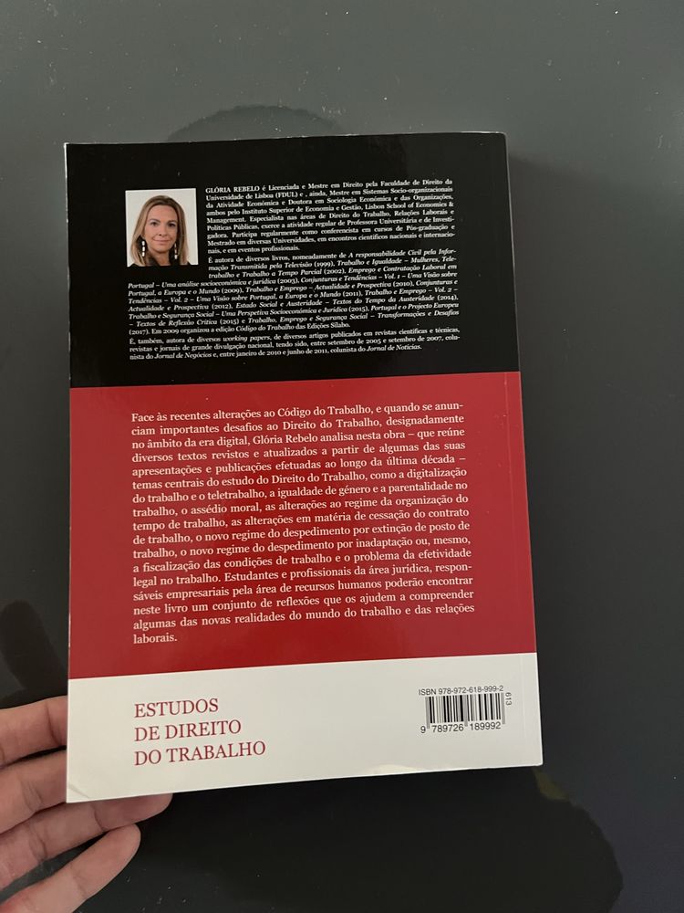 Livro estudos de direito do trabalho