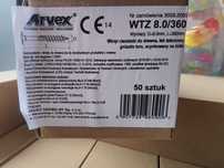 Wkręty ciesielskie do drewna WTZ 8.0/360mm 50szt/paczka,