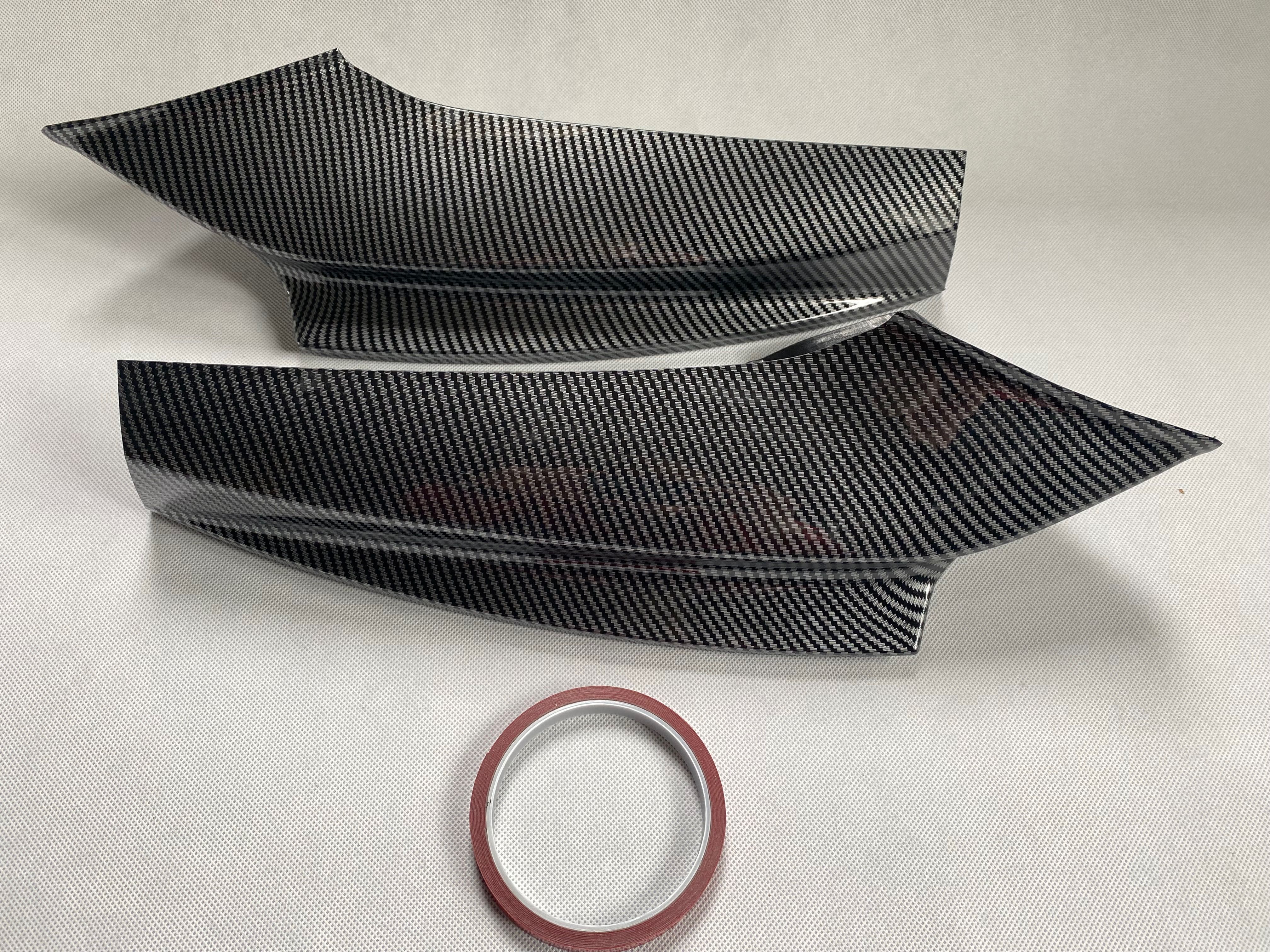 Splitter Flapsy Dokładka BMW F10 F11 CZARNY POŁYSK / CARBON