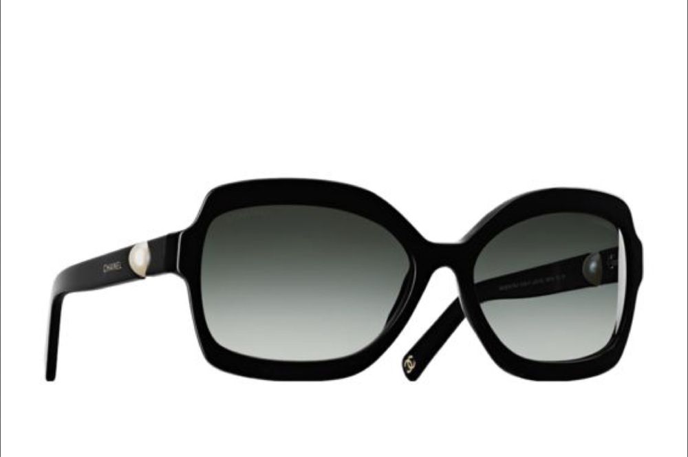 Chanel okulary słoneczne czarne