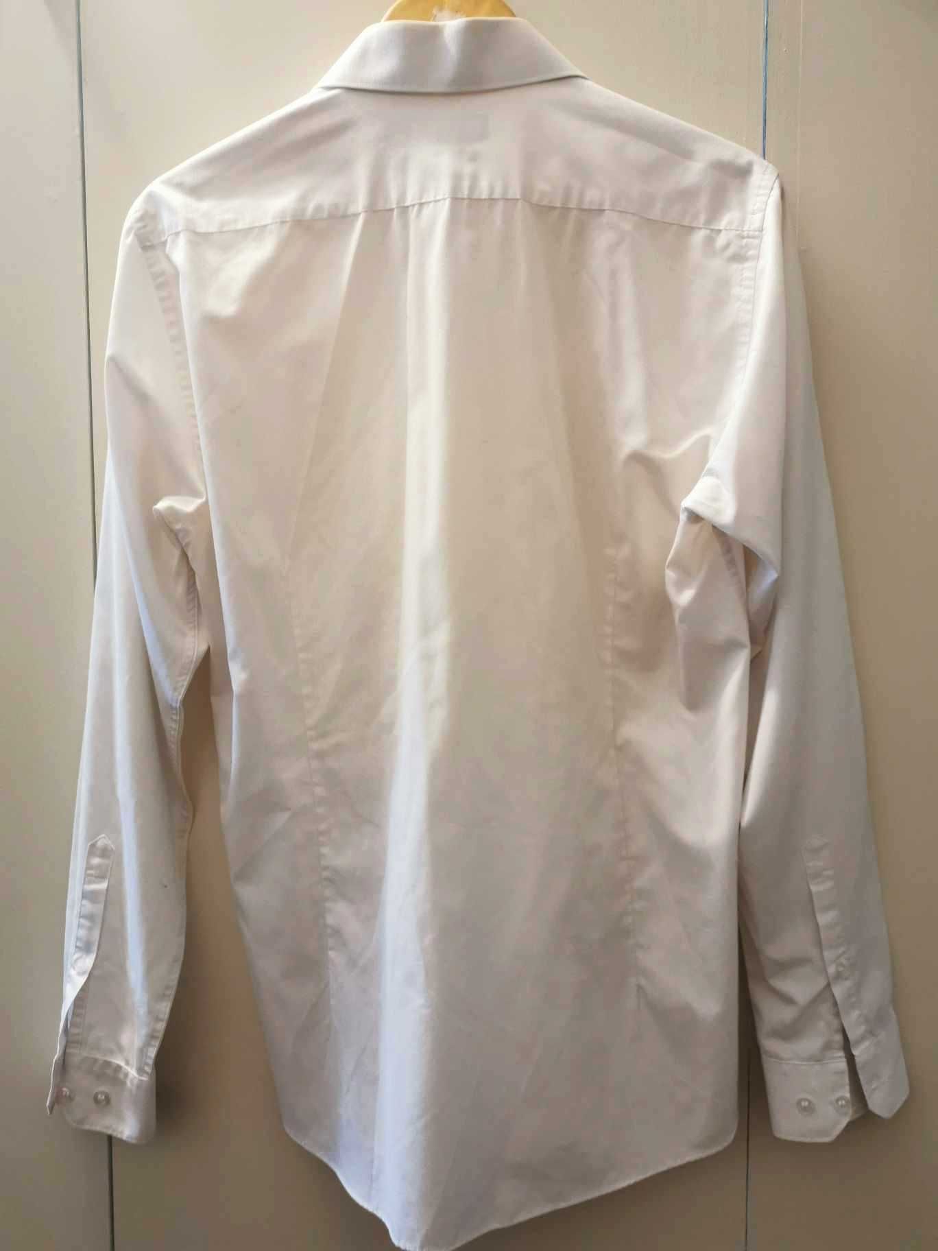 Camisa branca slim fit