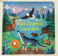Wild animals sound book музична книга інтерактивна usborne