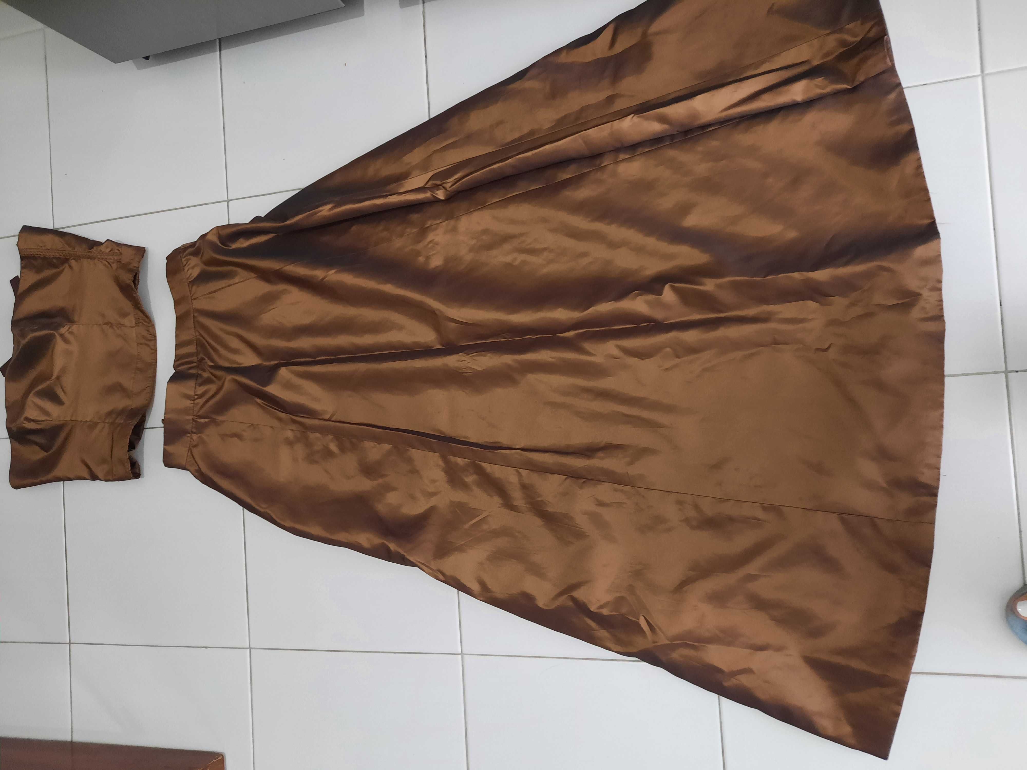 Vestido cerimónia comprido