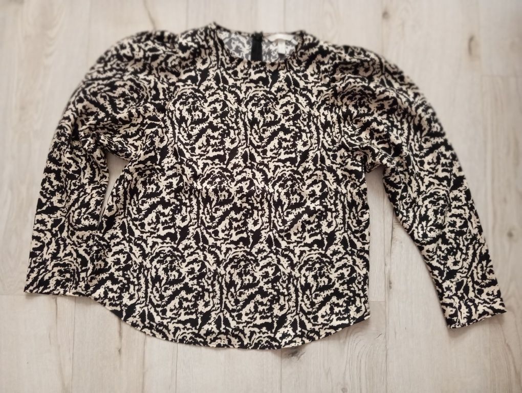Bluzka w zwierzęcy print rozmiar M H&M