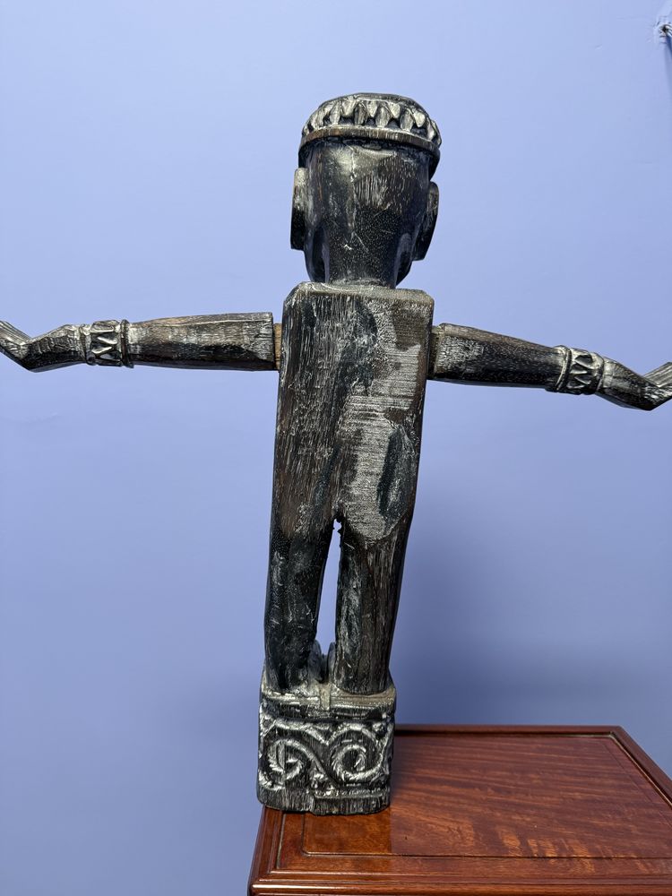 Escultura madeira - Maori