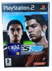 Pro Evolution Soccer 2008 PES PS2 Pudełko