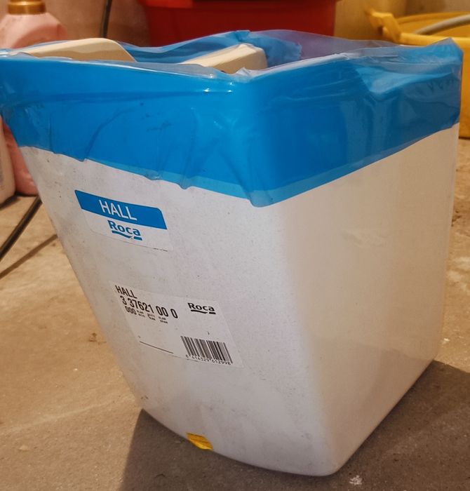 Półpostument Wiszący  ROCA HALL BIAŁY