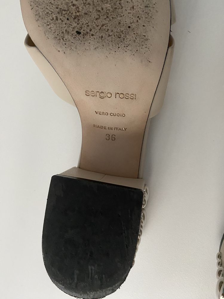 Шльопанці Sergio rossi Італія р. 36