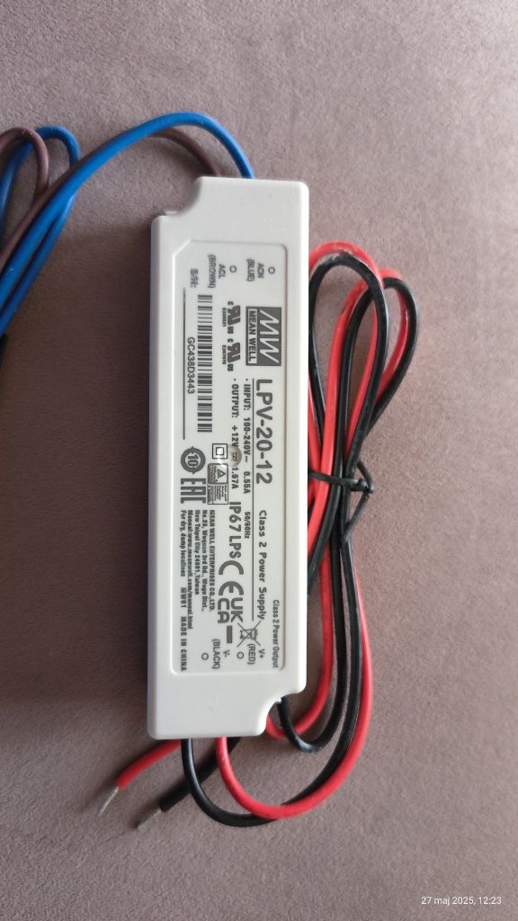 Zasilacz LED 20W