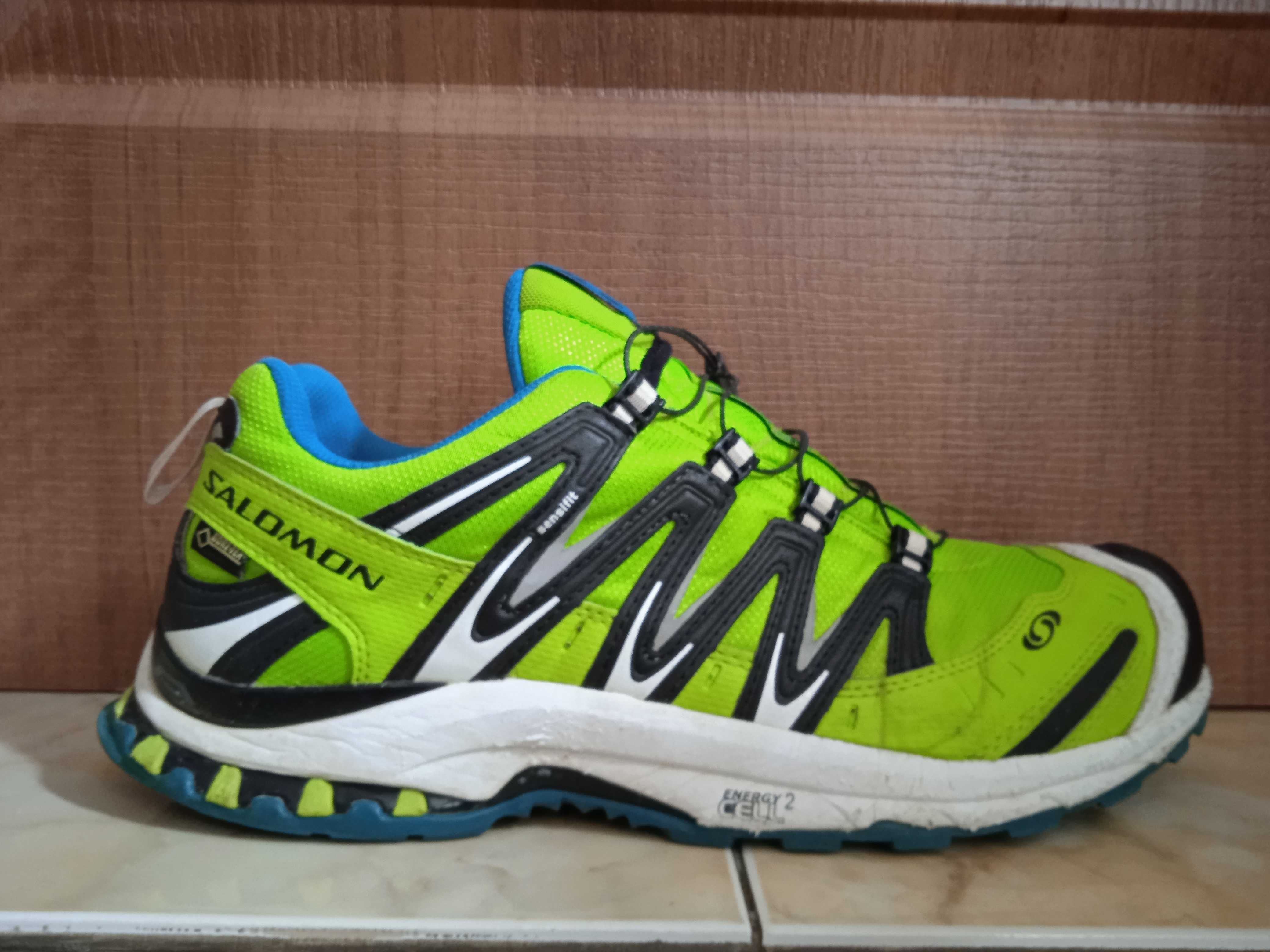 Беговые водостойкие кроссовки SALOMON XA PRO 3D Ultra GORE-TEX