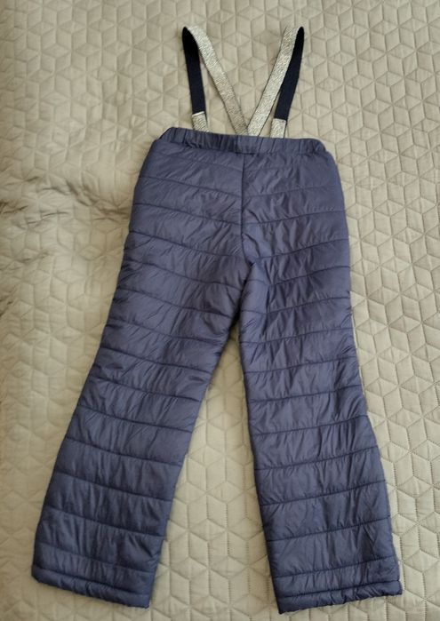 Spodnie zimowe ocieplane r.128