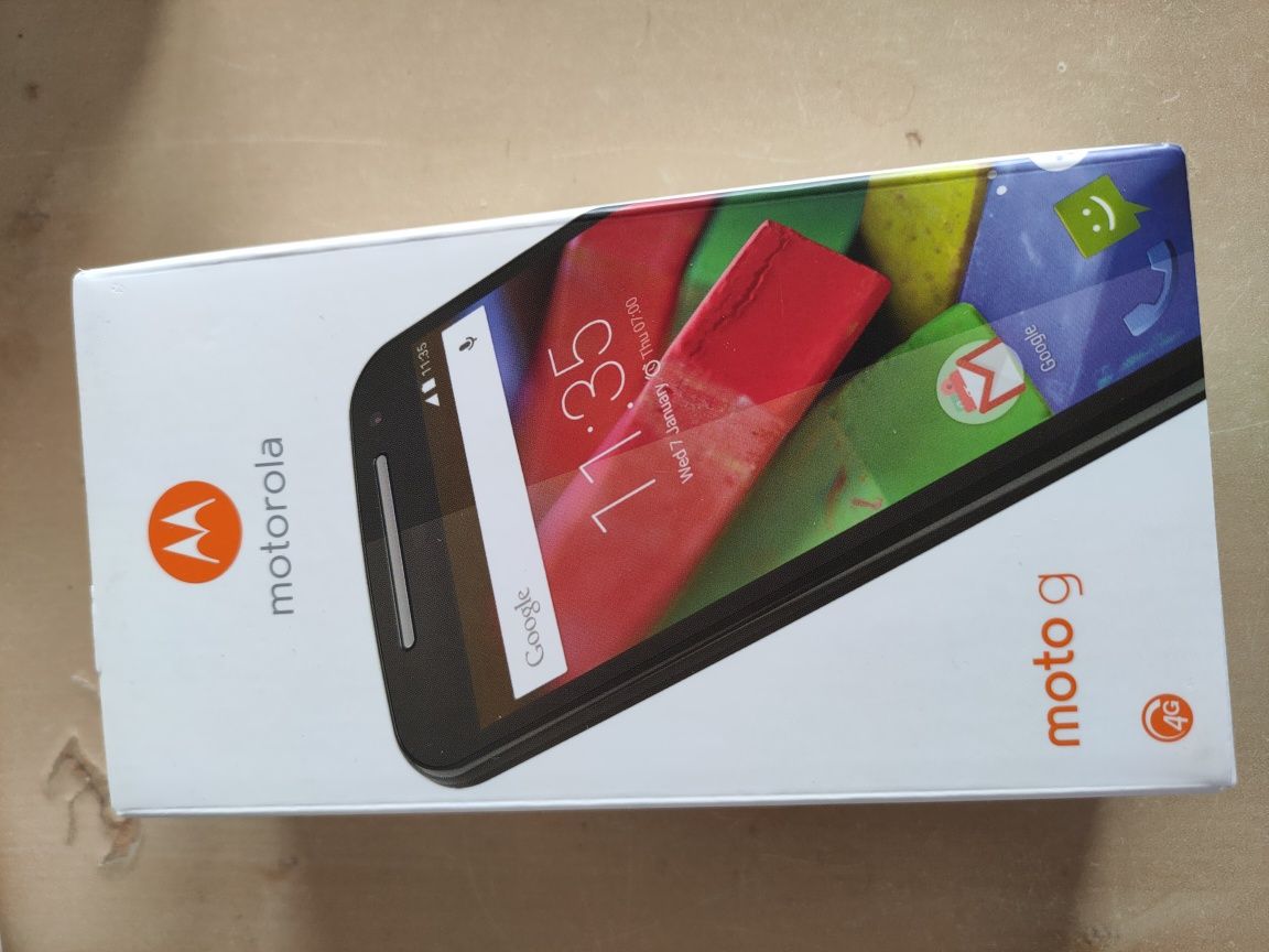 Pudełko po smartfonie Motorola Moto g (2gen)