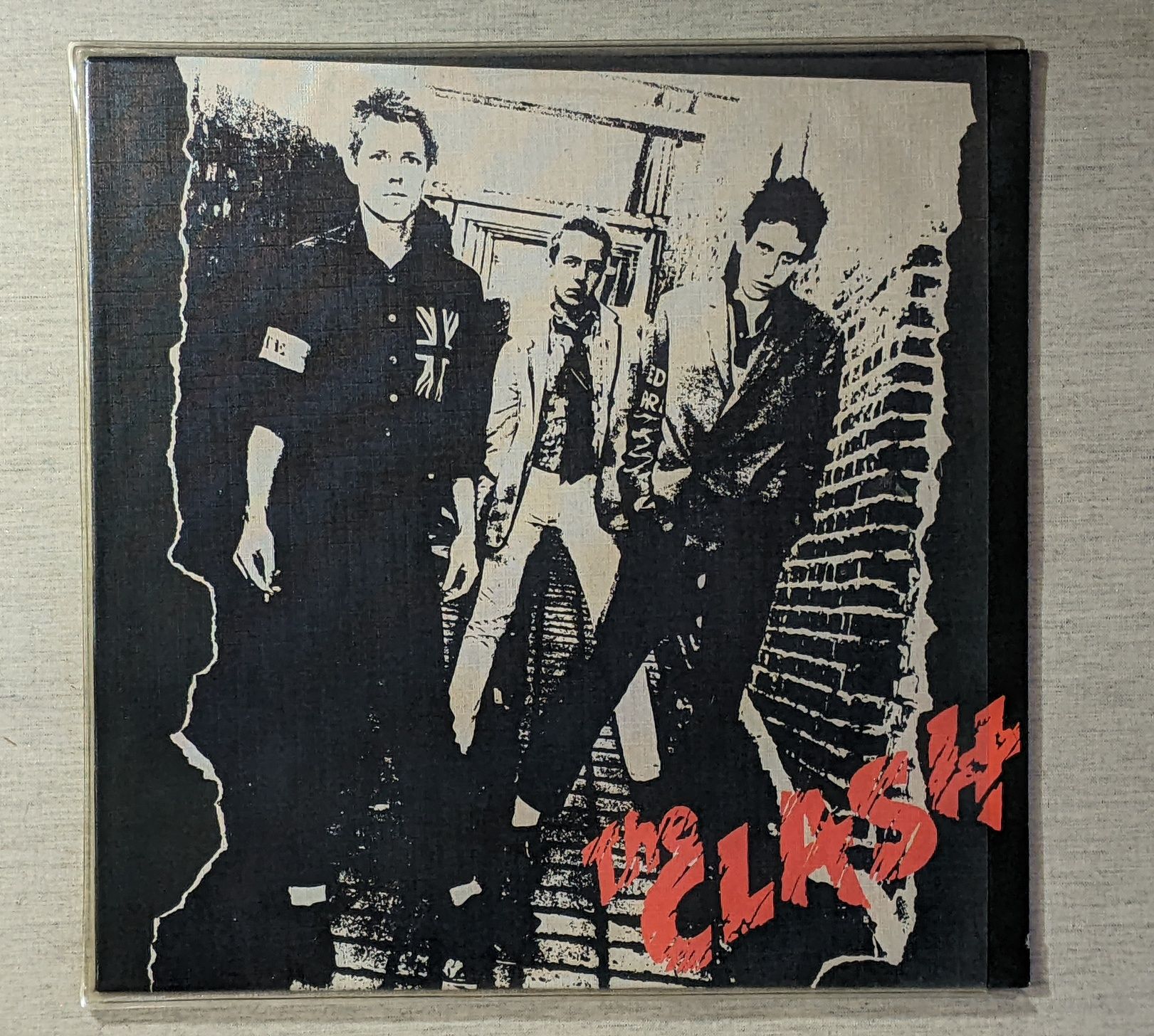 The clash vinyl, вініл, платівка, 1-st press (cbs 1977)