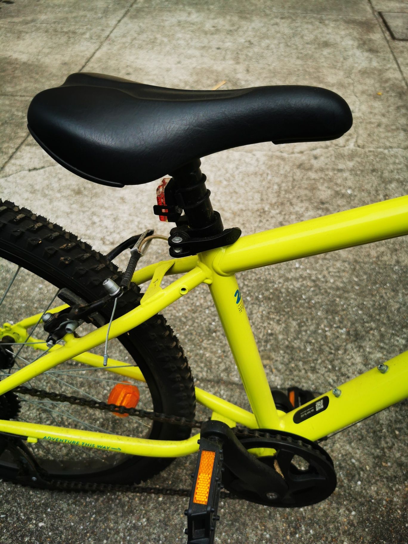 Bicicleta rockrider roda 24 como nova