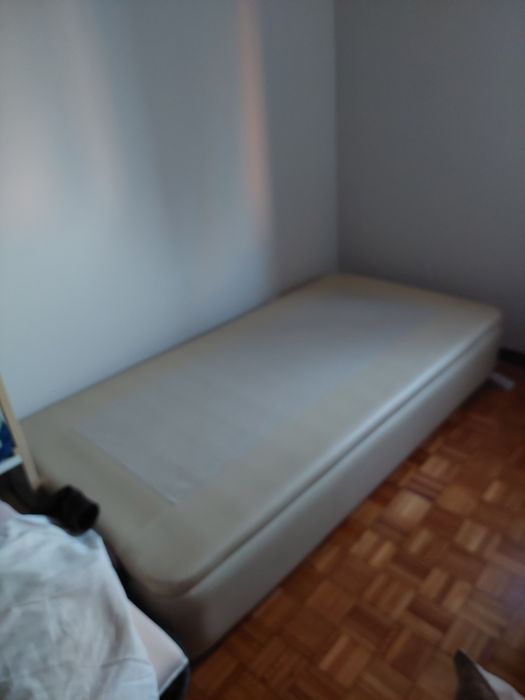 Cama solteiro sommier elevatório