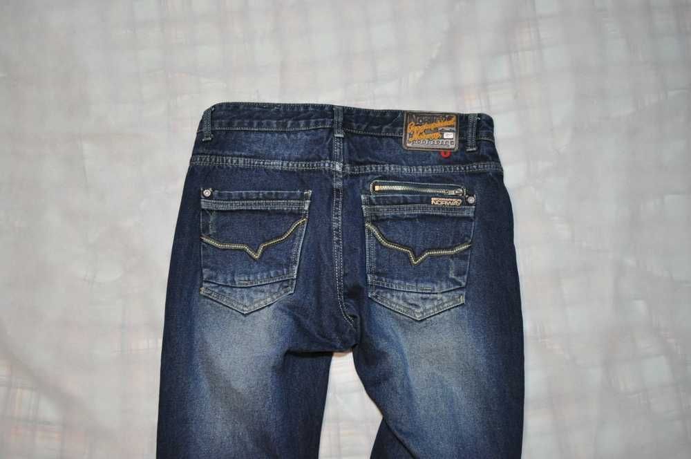 NORWAY GEO 94cm 33/33 męskie spodnie jeansowe stylowe s4