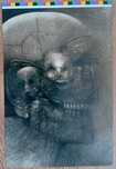 Zdzisław Beksiński Obraz reprodukcja naklejka