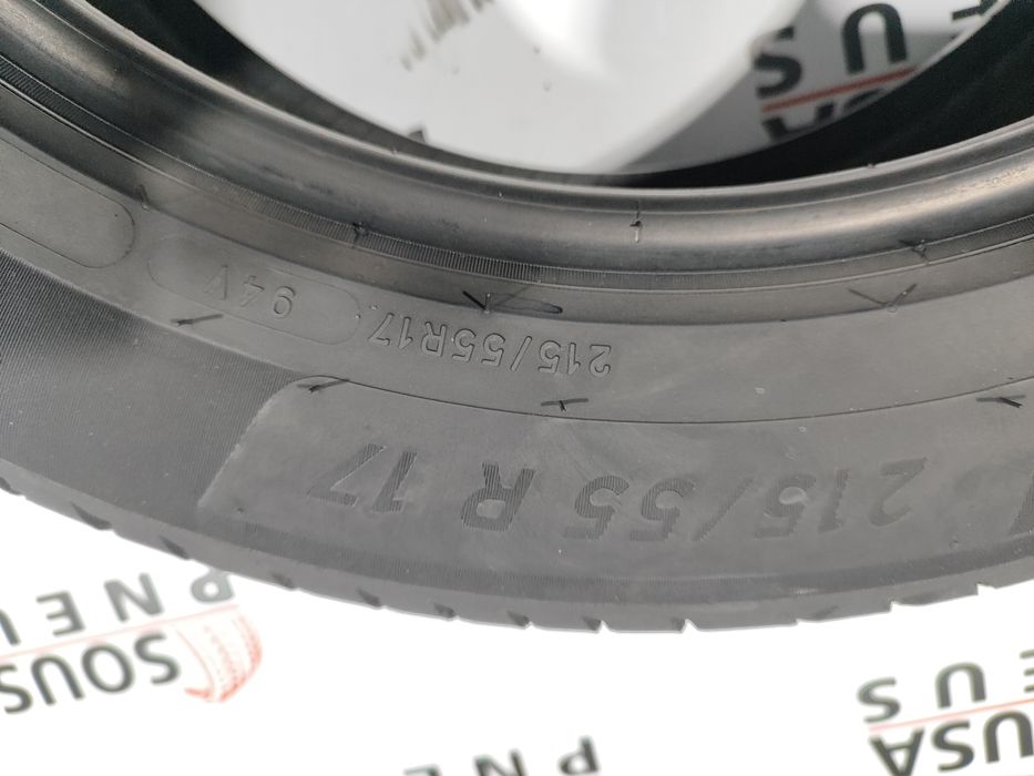 2 pneus semi novos 215-55R17 94v  Michelin Primacy 4 - Oferta Portes