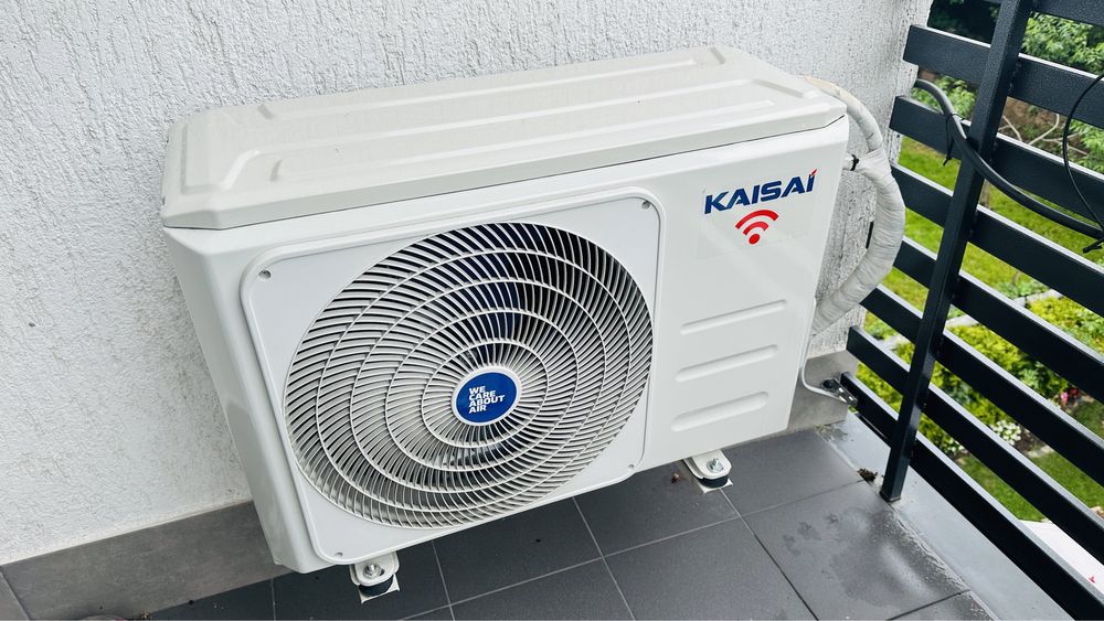 Klimatyzacja klimatyzator split kaisai fly wifi 5,4kw idealna grzanie