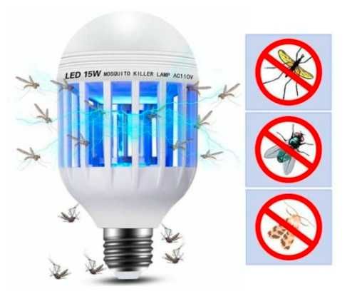 Żarówka owadobójcza LED komary owady