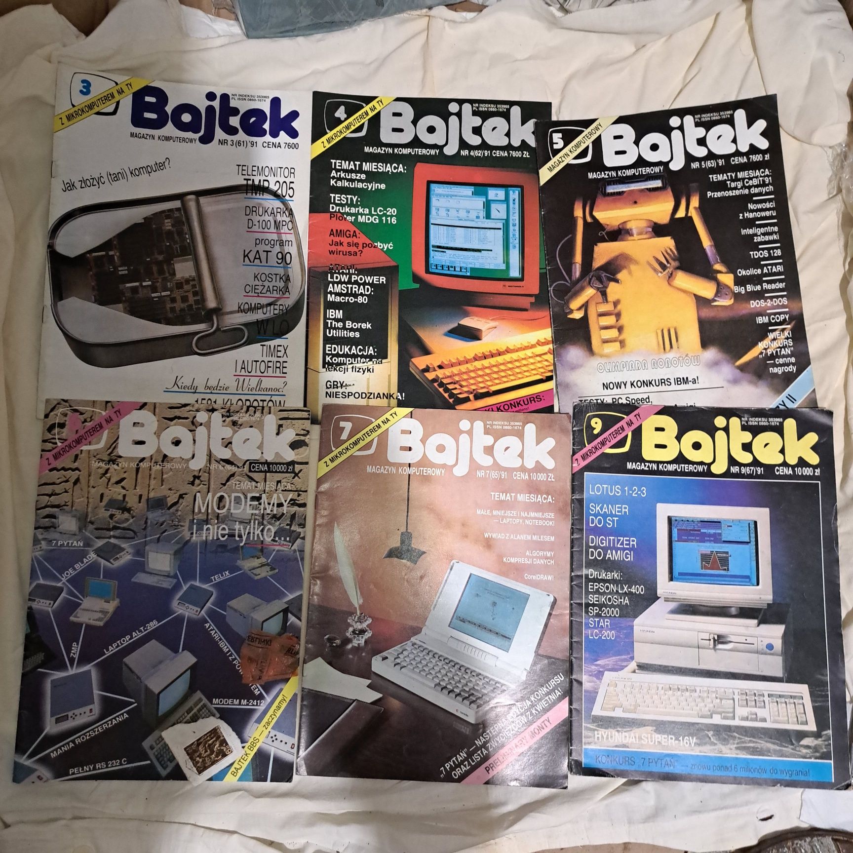 Czasopisma Bajtek 35 sztuk