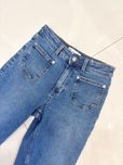 Spodnie jeansowe z wysokim stanem nowe z metka ZARA