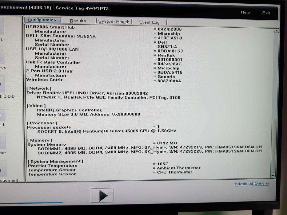 Mini PC Dell Wyse 5070 + 8gb ram + 1tb ssd + wifi + dodatkowy typeC