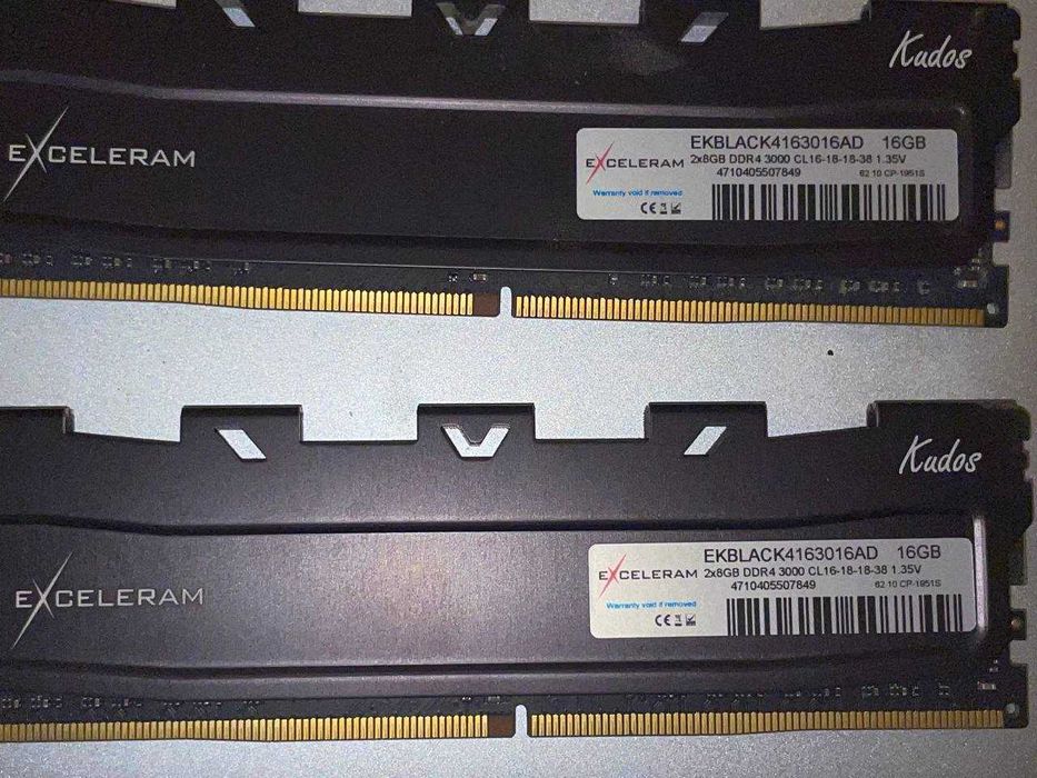 материнська плата B450M, процесор Ryzen 5, оперативна пам'ять 16G DDR4