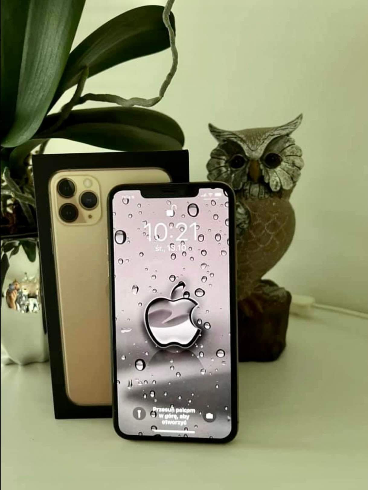 IPhone 11 Pro Max 256 GB złoty kolor piękny