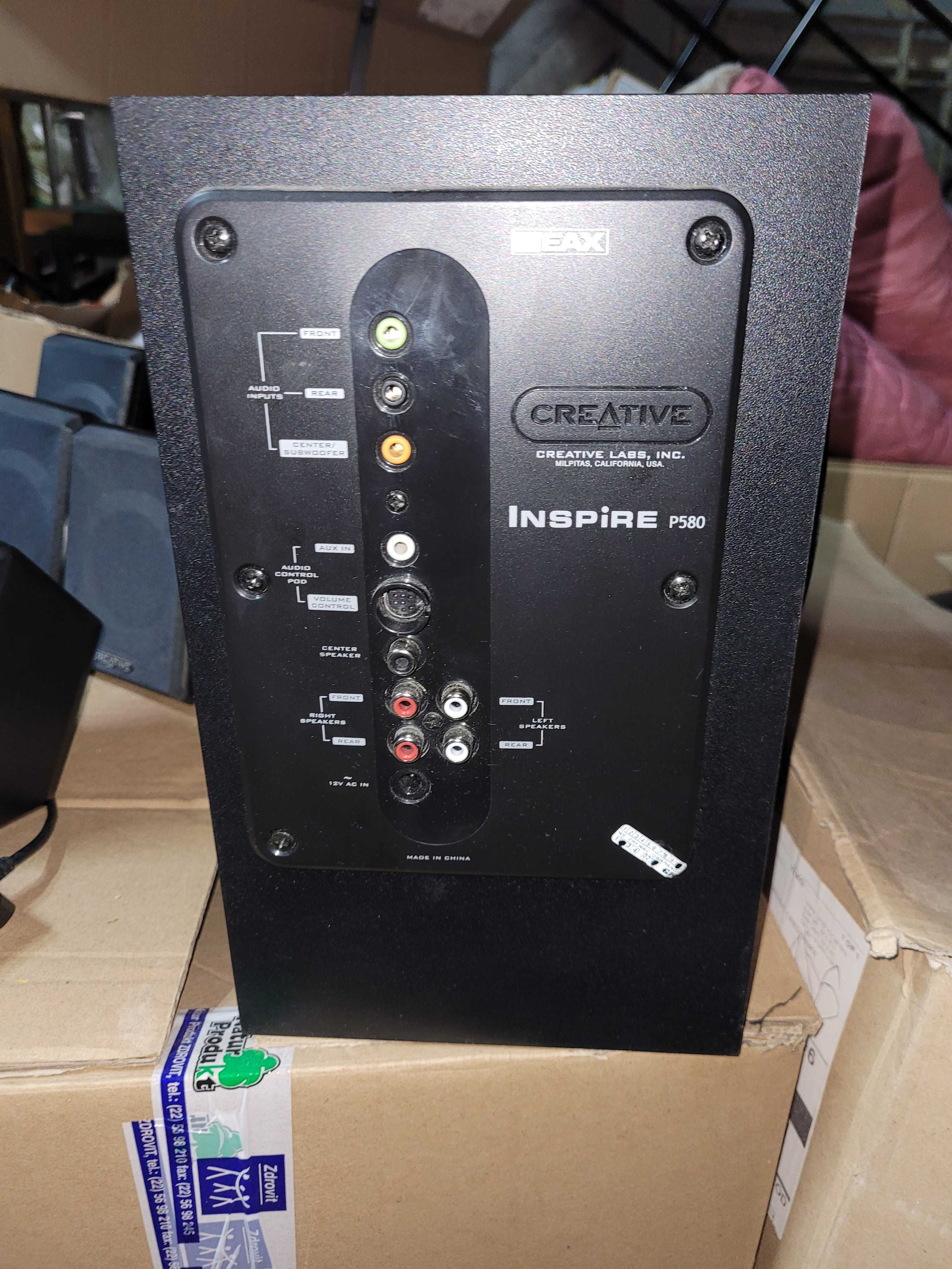 Głośniki 5.1 Creative P580 subwoofer