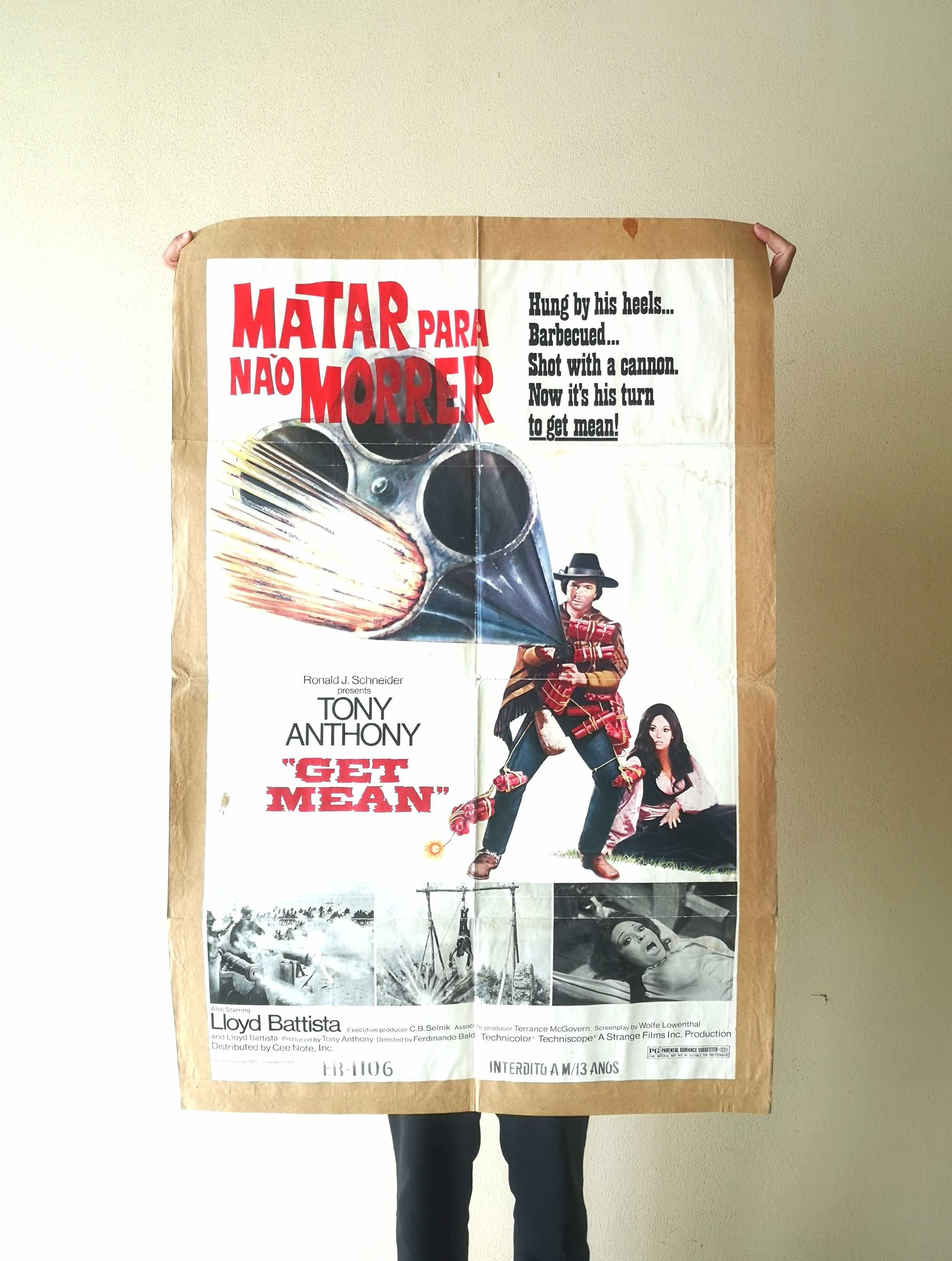 Cartaz de cinema / filme Matar Para Não Morrer