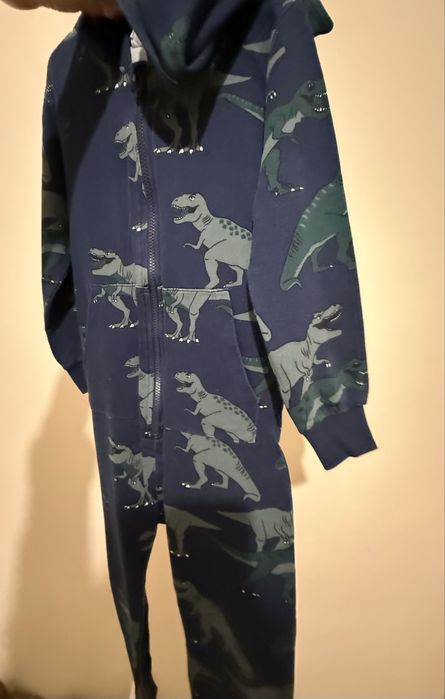 Strój przebranie dla chłopca dinozaur 110/116