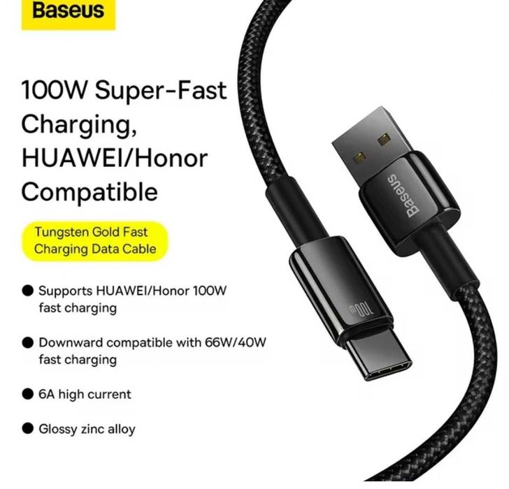 type c кабель для зарядки baseus