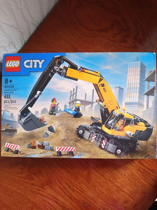 Лего экскаватор 8+