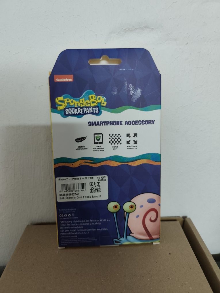 Etui plecki iPhone 7/8 SpongeBob nowe