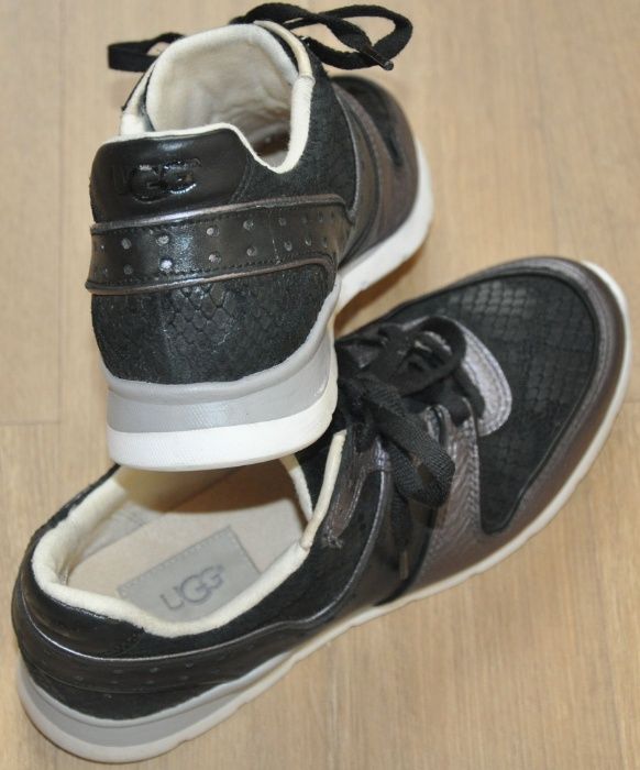 UGG R.37 sneakersy, skórzane półbuty sportowe- świetne
