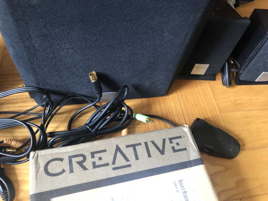 Колонки Creative Inspire 6700 6.1 + Creative Audigy 2 NX SoundblasteR